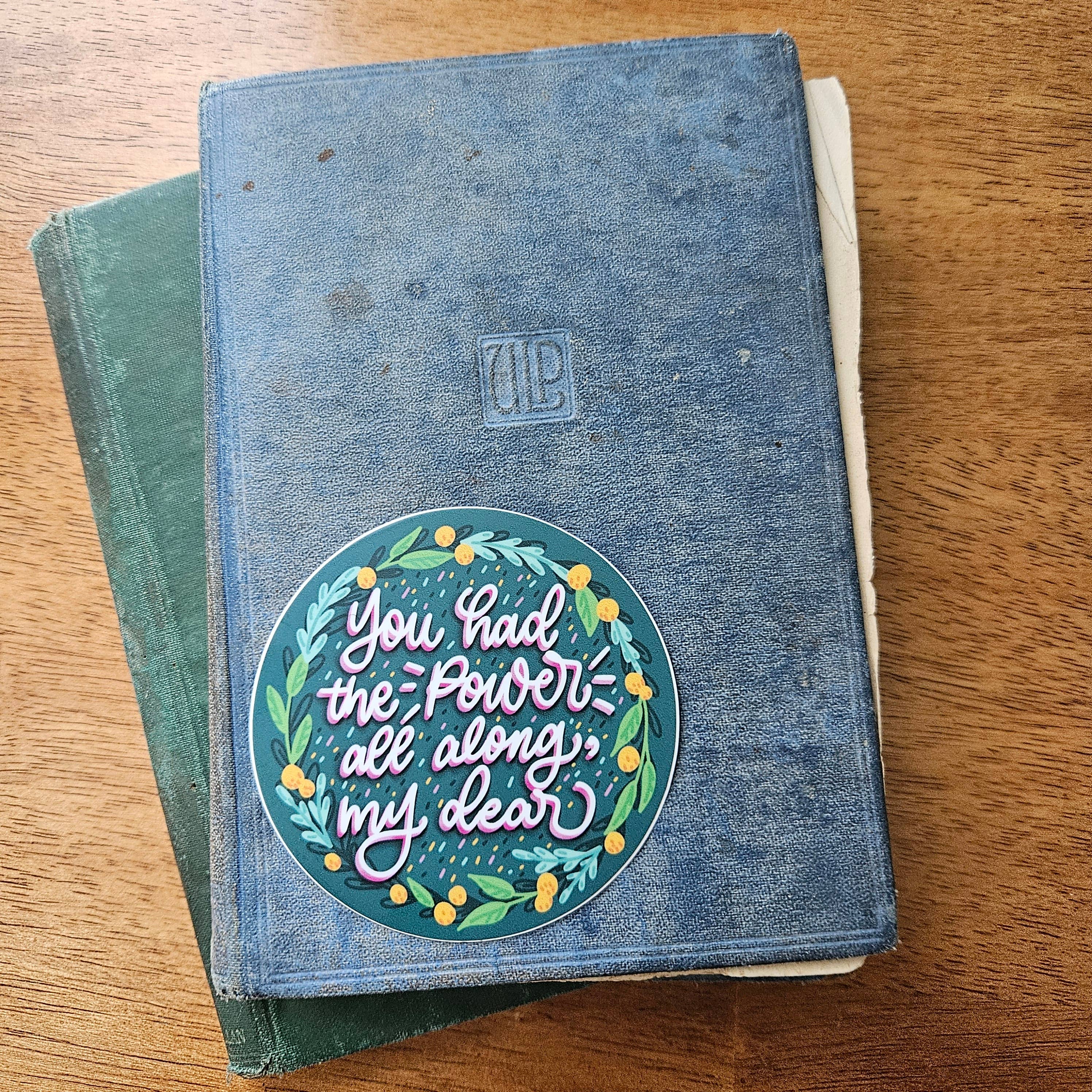 Nerd Lady Designs - Wholesale Sticker - The Power All Along Oz Sticker1