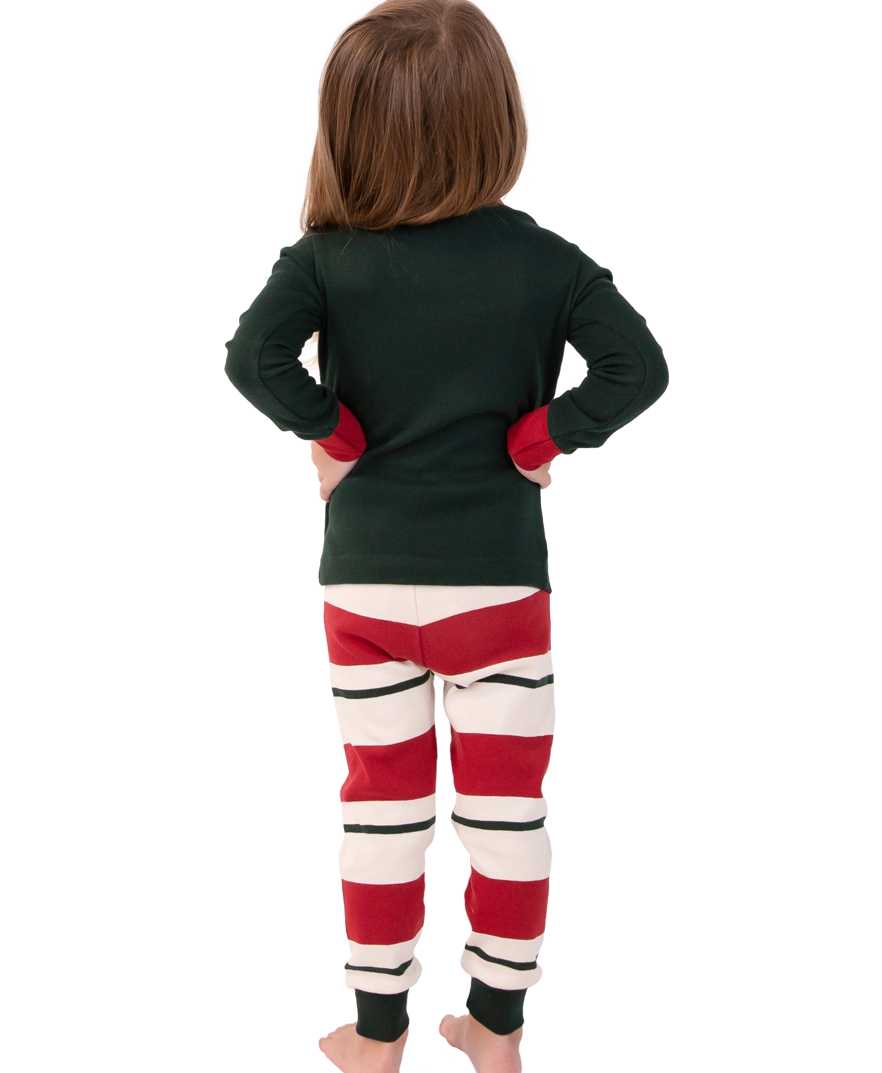 Lazy One - Wholesale Sleepwear Set - Kids - Naughty Elf Kid's Long Sleeve Pajama Set5
