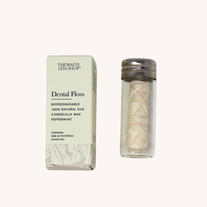 Silk Dental Floss – Refillable & Biodegradable for wholesale by The Waste Less Shop