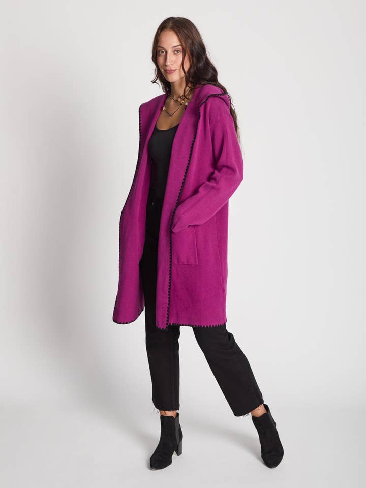 ELSA Purple Jacket for wholesale by LE OPTION NORD
