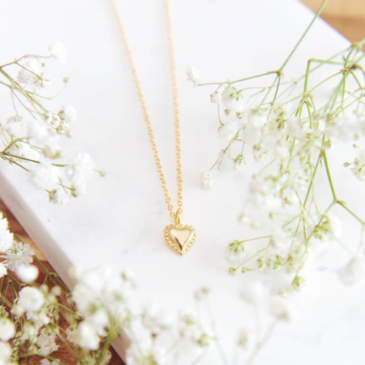 Oh So Lovely - Wholesale Pendant/Charm Necklace - Penelope Heart Necklace