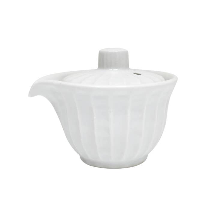 Urban Tokyo - Wholesale Oil/Vinegar Dispenser - Minoware Soy Sauce Dispenser with Lid Bottle Matte White JP (1/60)