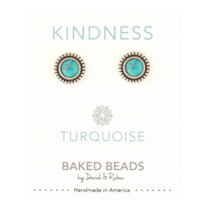 Baked Beads - Wholesale Stud/Post Earrings - Powerstone Post1