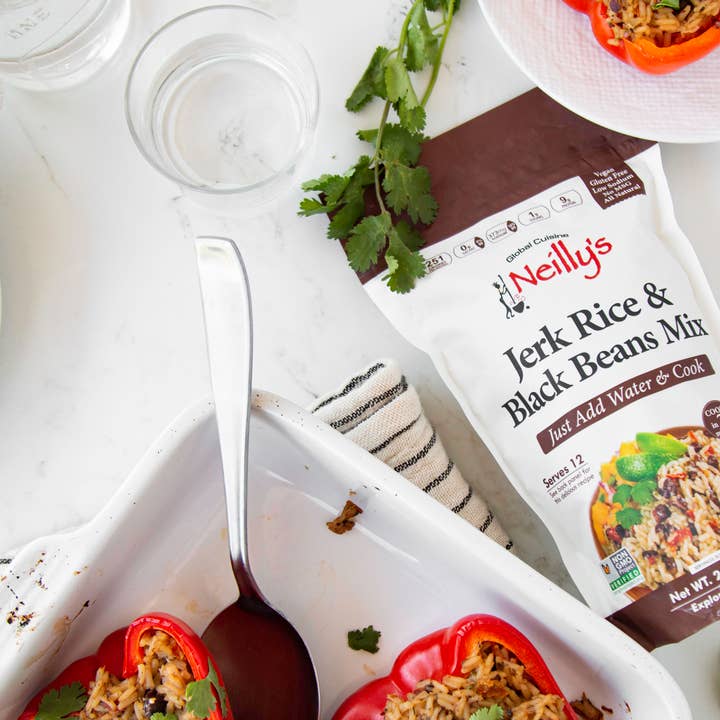 Neilly's – wholesale Ris – 16 oz Jerk Ris & Svarta Bönor Mix