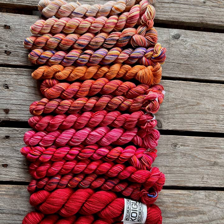 Koigu Wool Designs - Wholesale Knitting/Crochet Supplies - Astria Shawl Yarn Pack5