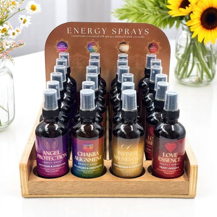 Energie-Sprays - 24er-Set für den Großhandel von Earths Elements Wholesale