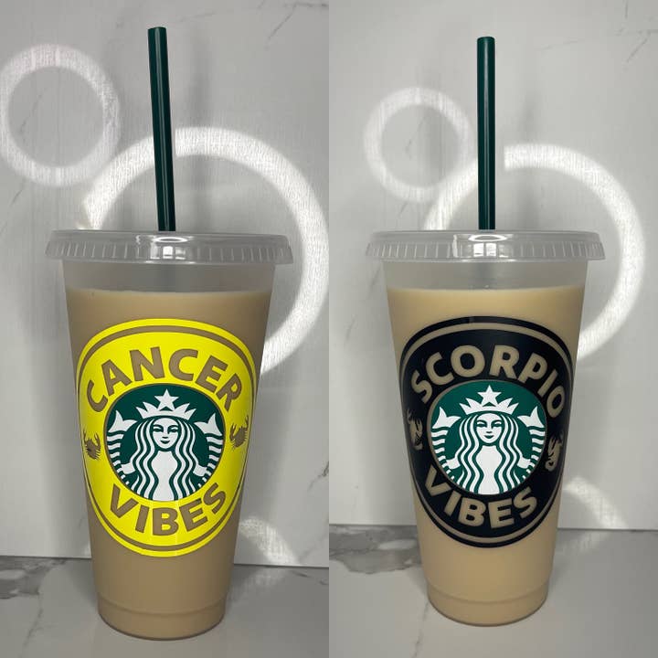 Little Design Collective - Wholesale Insulated Mug/Tumbler - Zodiac Starbucks Tumbler2