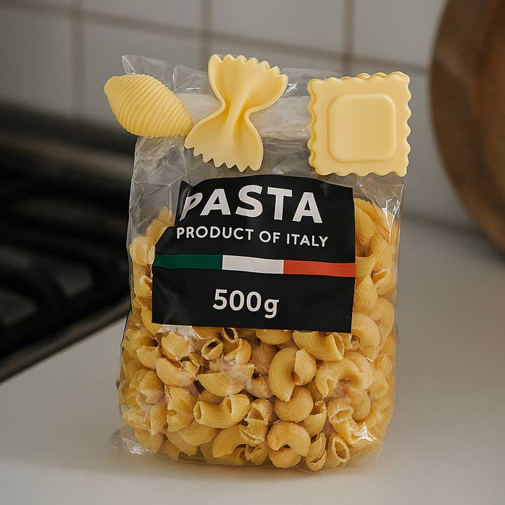 Clip per sacchetti di pasta per la vendita all'ingrosso da parte di NPW
