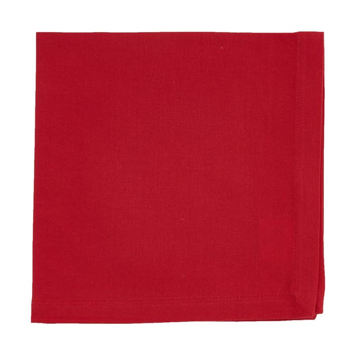 Split P - Wholesale Dinner & Cloth Napkin - Elements Napkin - Red1