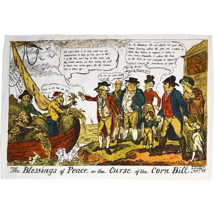 Corn Laws kökshandduk för wholesale av Radical Tea Towel