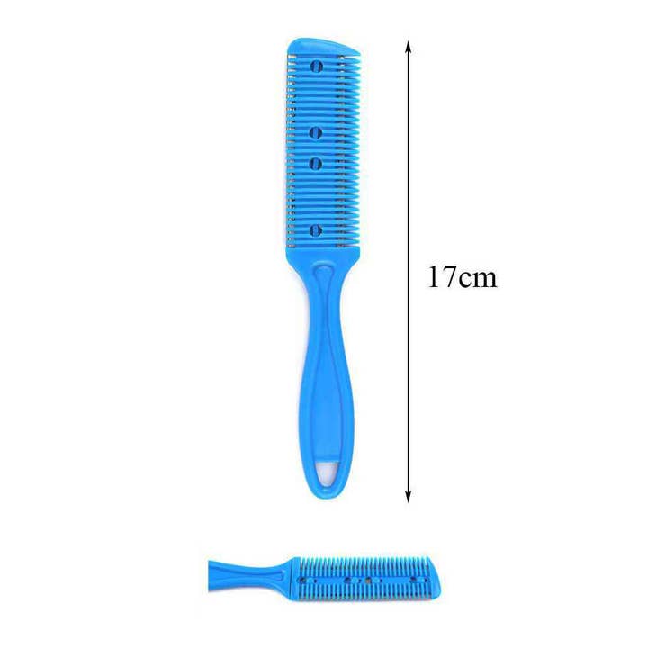 Sensibling Corp. - Wholesale Hair brush/comb - 12PCS - Multi-Functional Single Blade Razor Comb
2