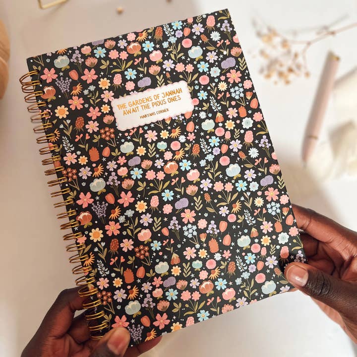 Cahier des Jardins de Jannah pour la vente par Maryams Corner