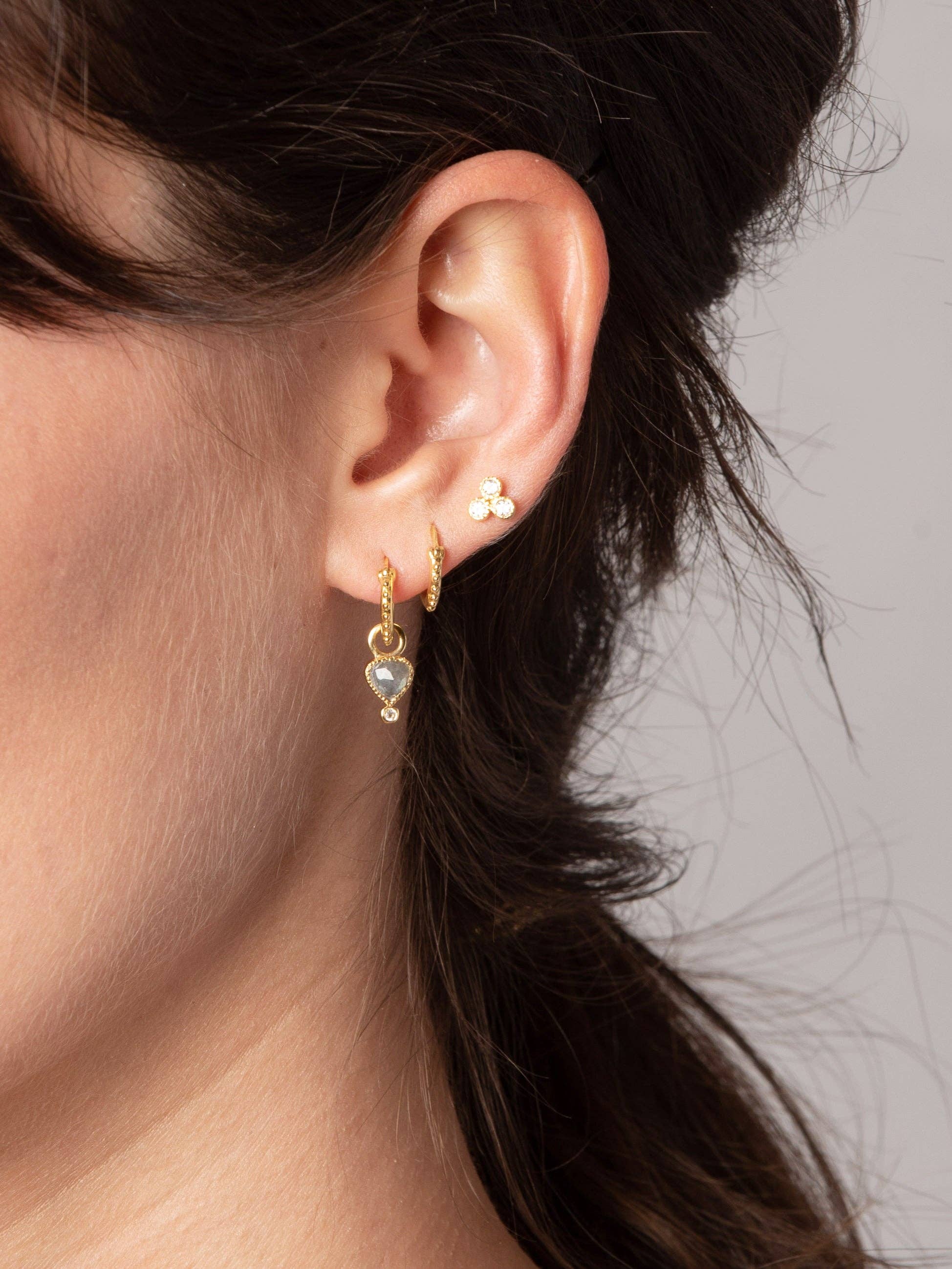 Lulu Designs - Wholesale Huggie Earrings - Colette Huggies & Charms2