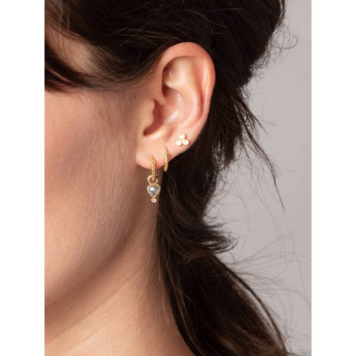 Lulu Designs - Wholesale Huggie Earrings - Colette Huggies & Charms2