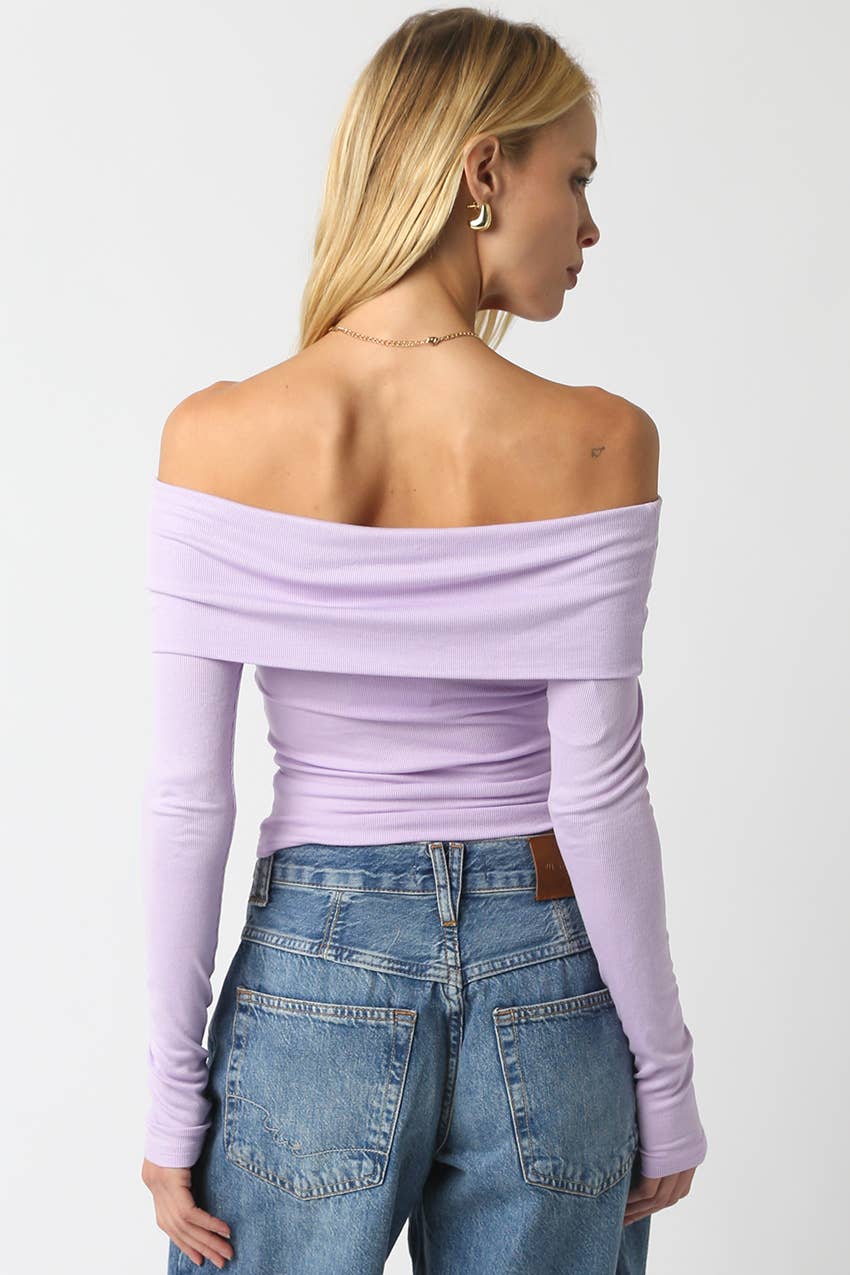 Olivaceous - Wholesale Knit Top - Women's - Rebecca Off Knit Top9