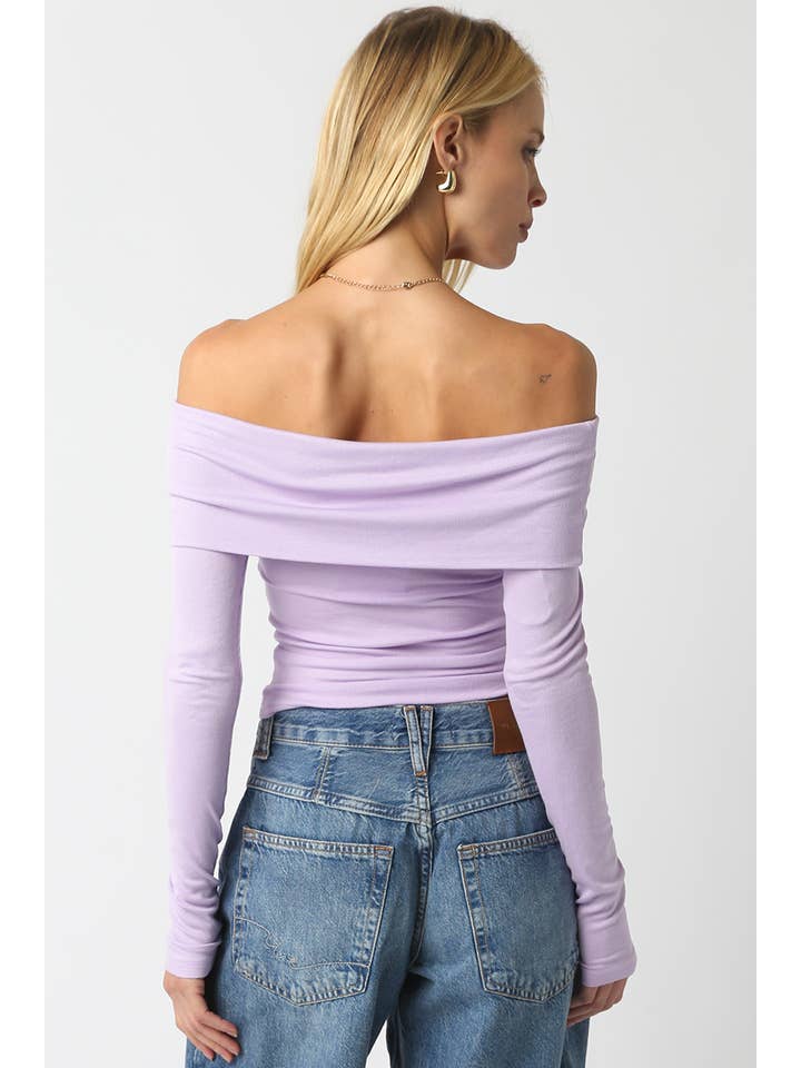 Olivaceous - Wholesale Knit Top - Women's - Rebecca Off Knit Top9