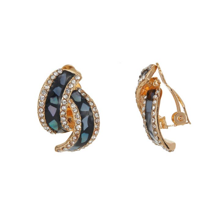 Wilda clip earring for wholesale by BELLE MISS