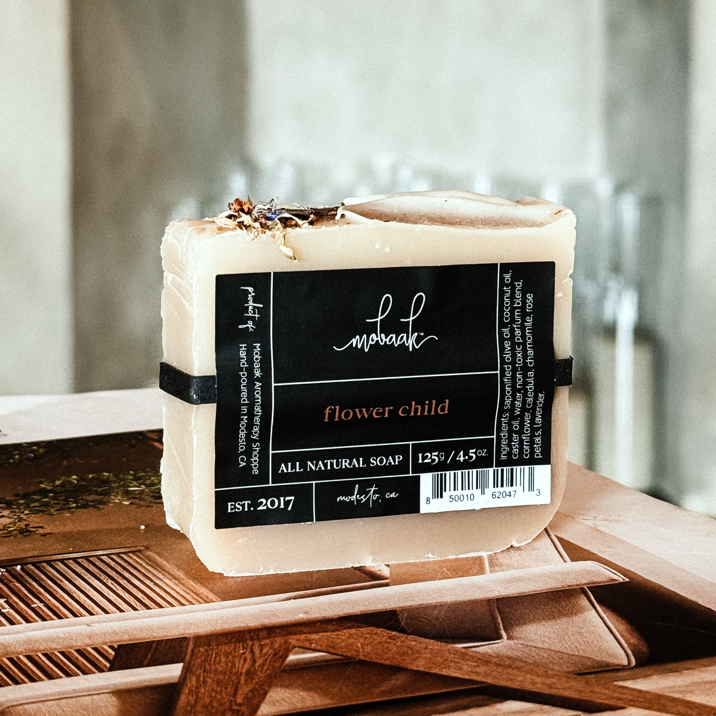 Mobaak Aroma Co. - Wholesale Bar Soap - Flower Child • All Natural Soap3