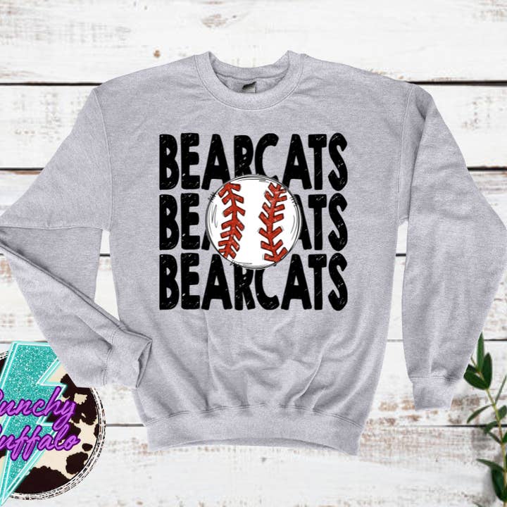 Stacked Bearcats Baseball for wholesale by Punchy Buffalo