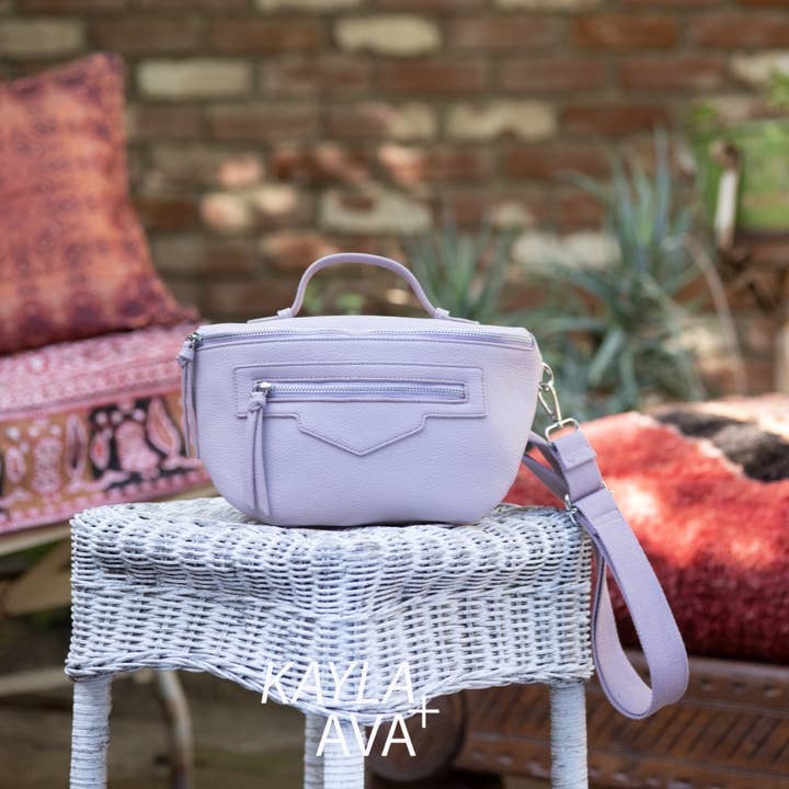 Rebecca Multifunktionale Gürteltasche/Schultertasche mit Tragegriff für den Großhandel von KAYLA+AVA