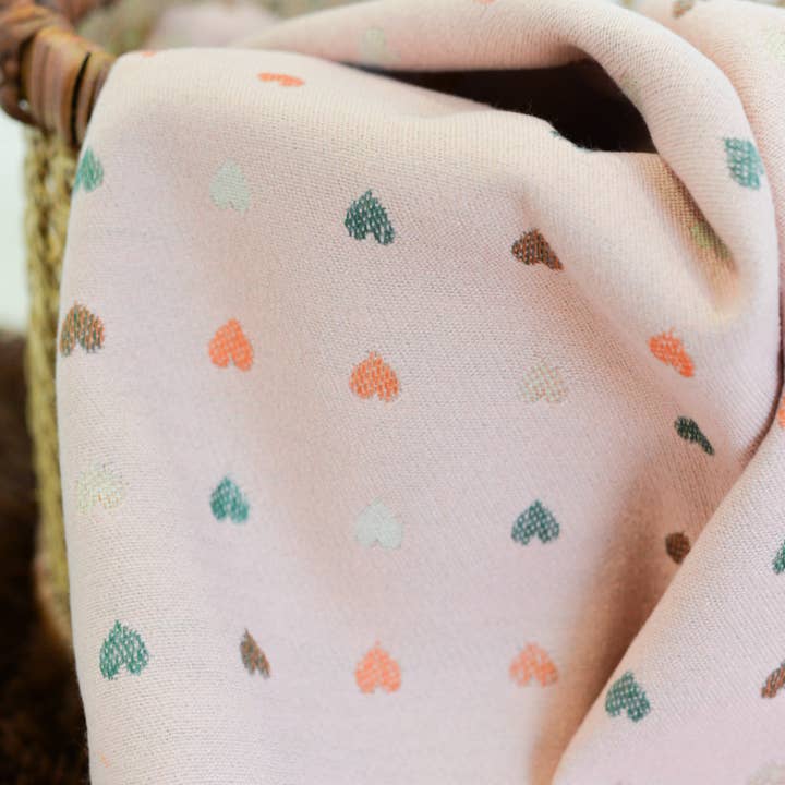 NOCO - Wholesale Scarf - Women's - Reversible Heart Scarf - Pack of 5 pcs2