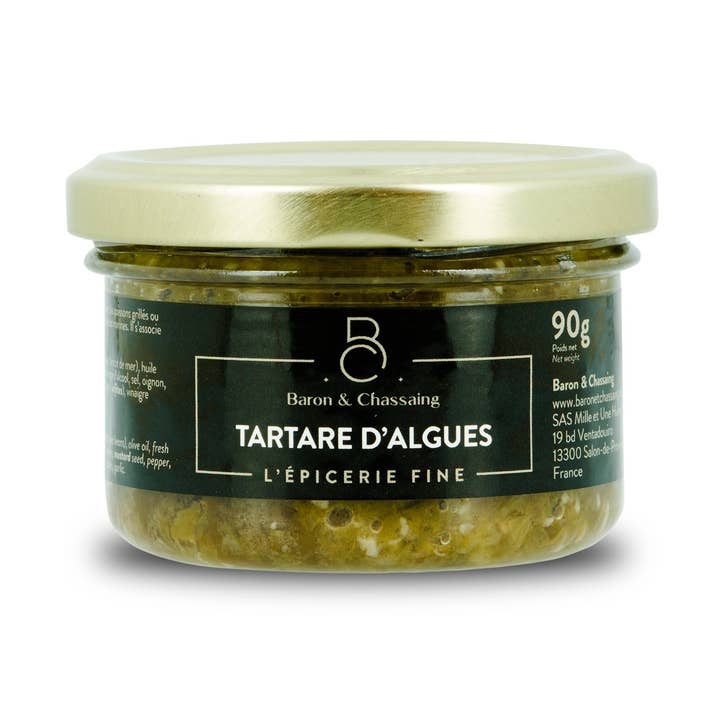 Seaweed tartare - 90 g for wholesale by Baron & Chassaing