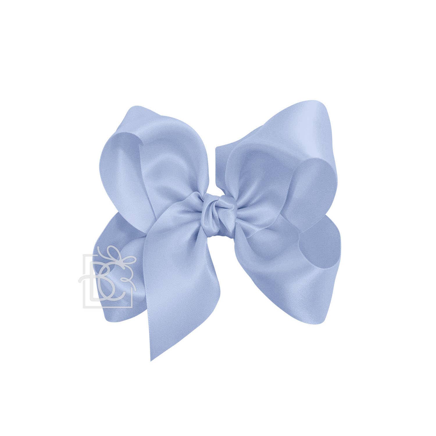 Beyond Creations, LLC - Wholesale Hair Bow - Kids - SATIN BOW ON CLIP113