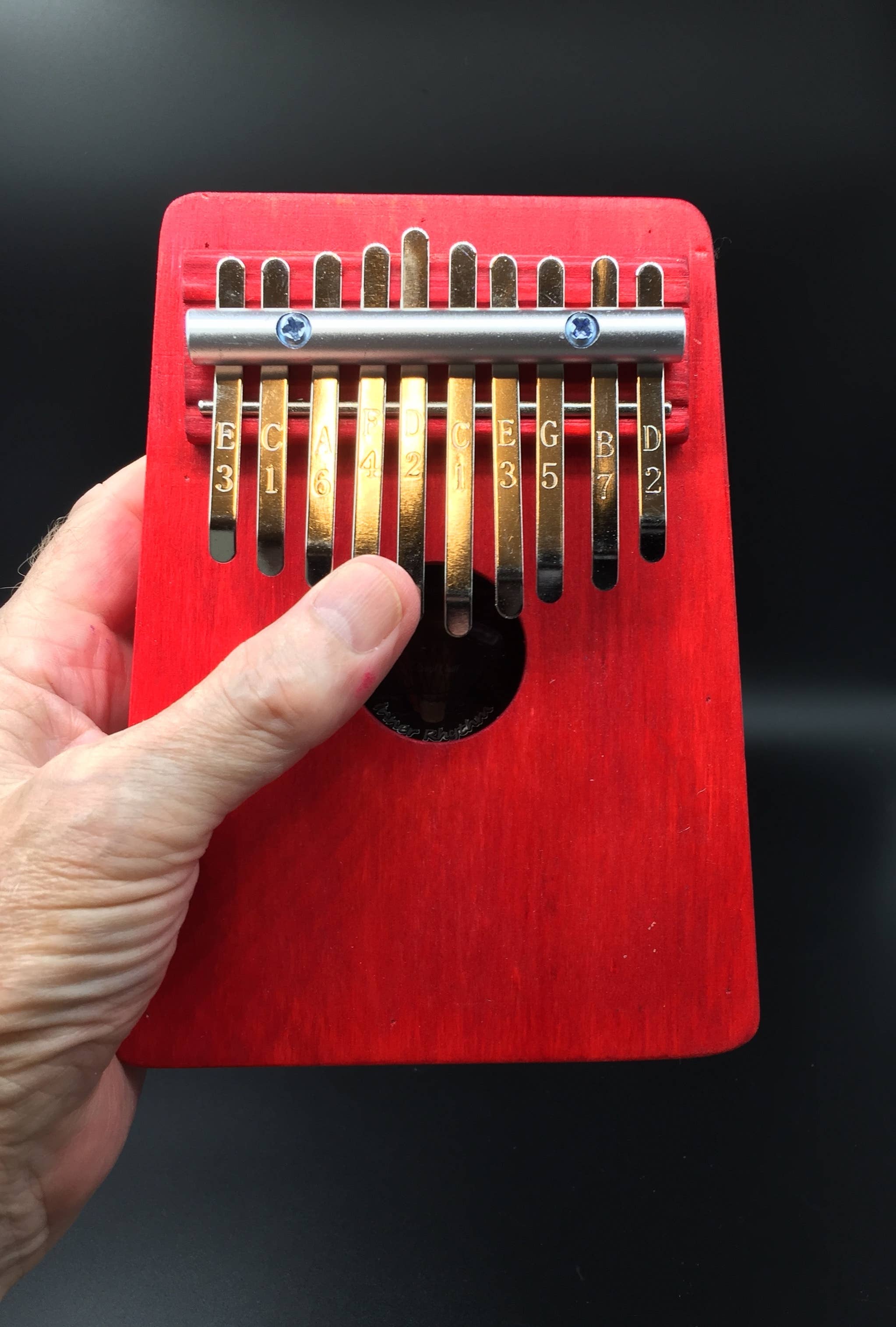 inRhythm - Wholesale Musical Instrument - Kalimba Thumb Piano 10 Key for Beginners Music Instrument5