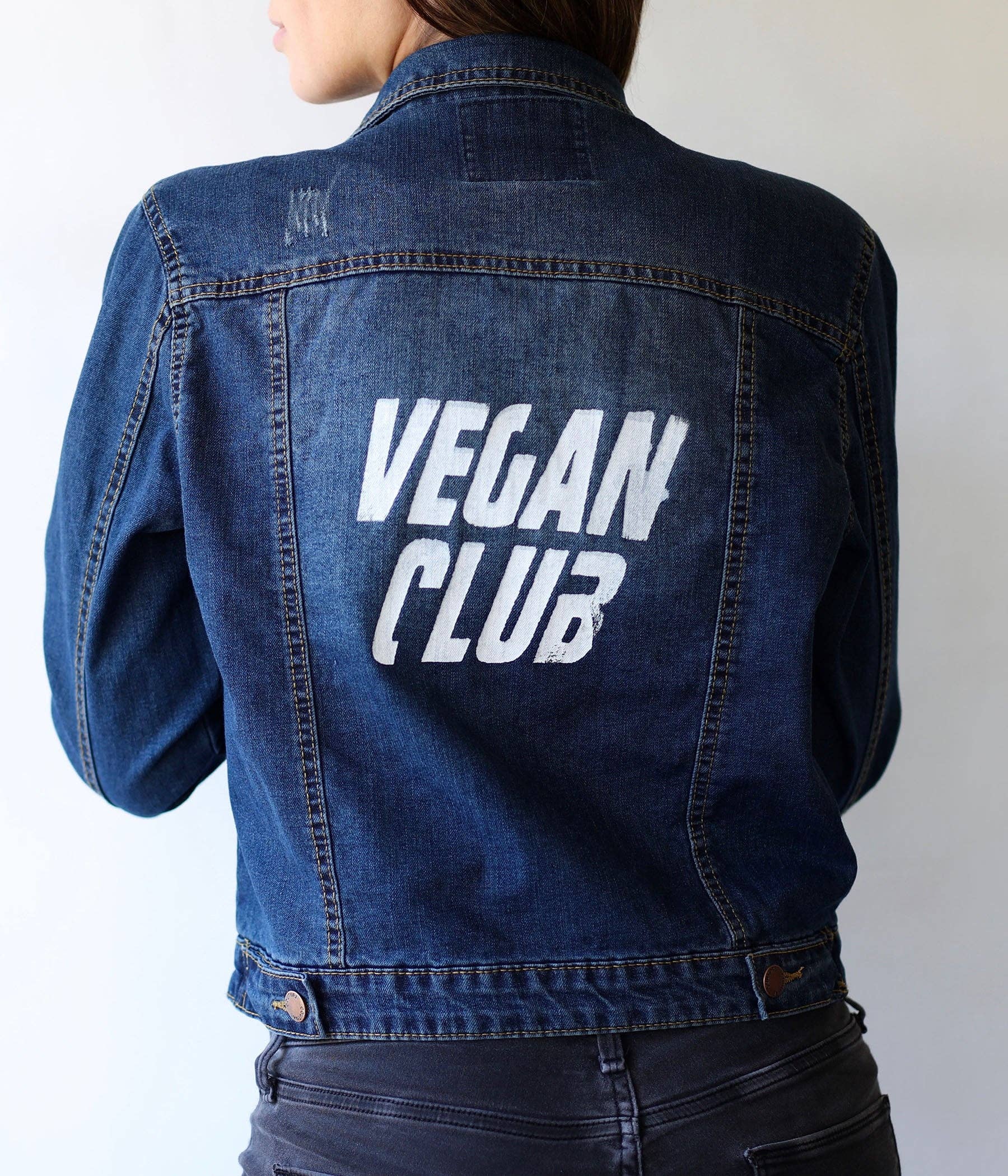 Vegan Club - Wholesale Denim Jacket - Women's - Vegan Club Jean Jacket1