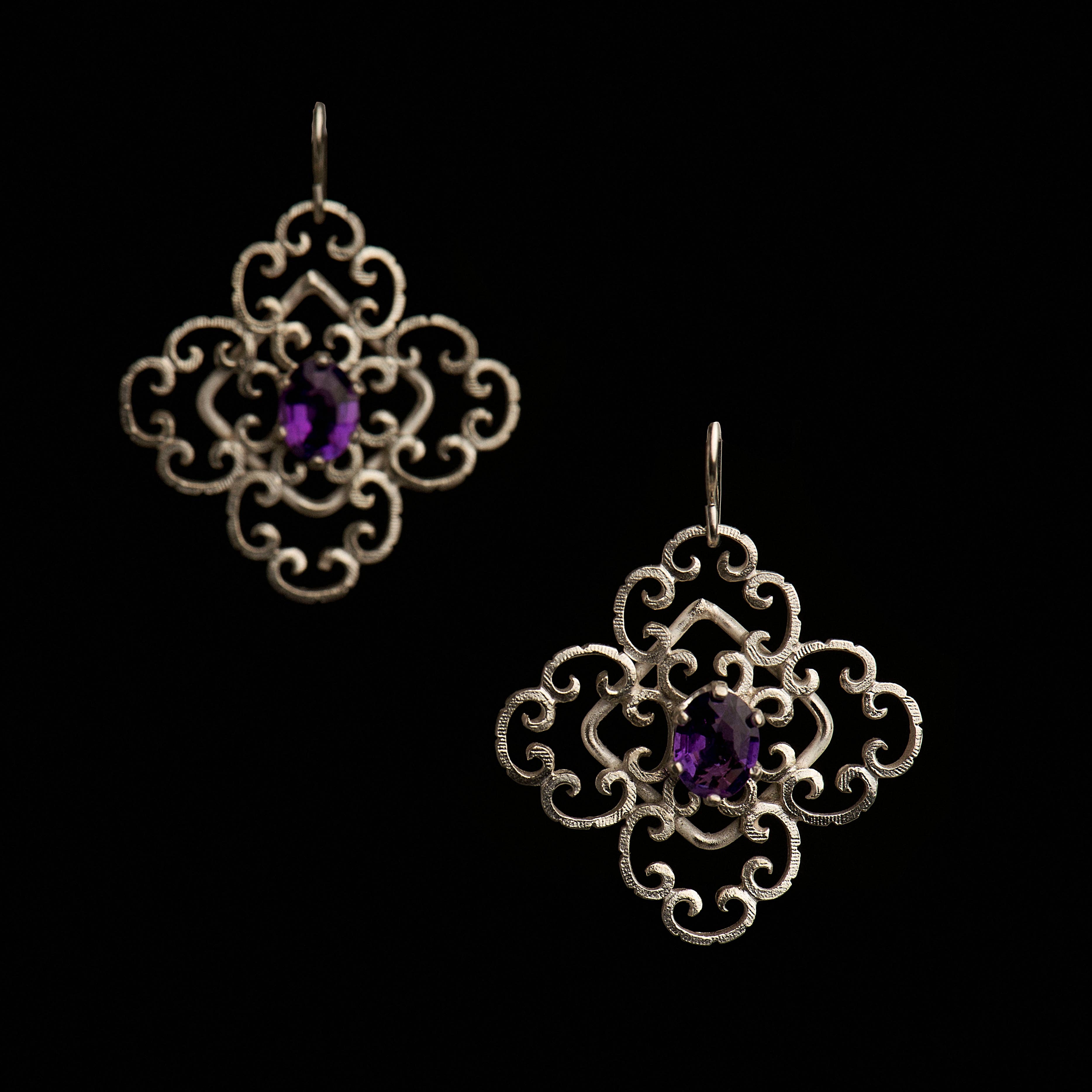 Liv & Lov - Wholesale Dangle Earrings - Ischia Earrings in Sterling Silver 1