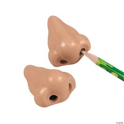 Fun Express - Wholesale Pencil Sharpener - NOSE PENCIL SHARPENER