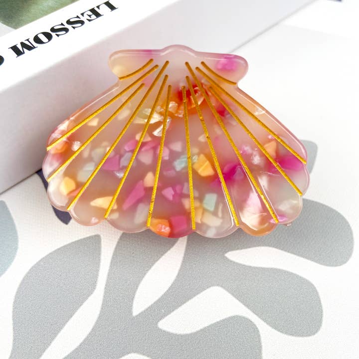 mildstyles - Wholesale Hair Clip - Women's - Scallop hair claw clip