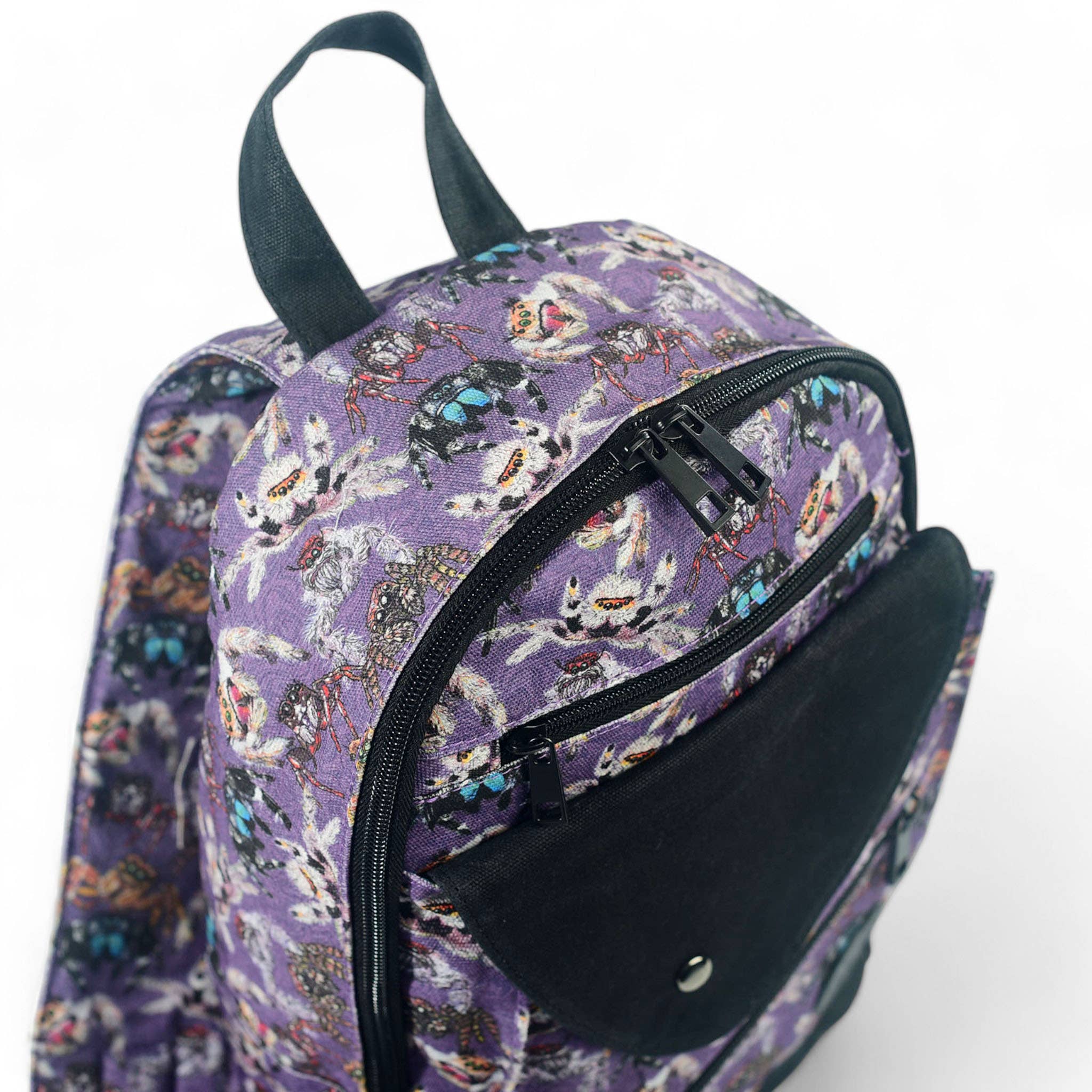 Sipsey Wilder - Wholesale Backpack - Unisex - Jumping Spiders Sling Backpack 3