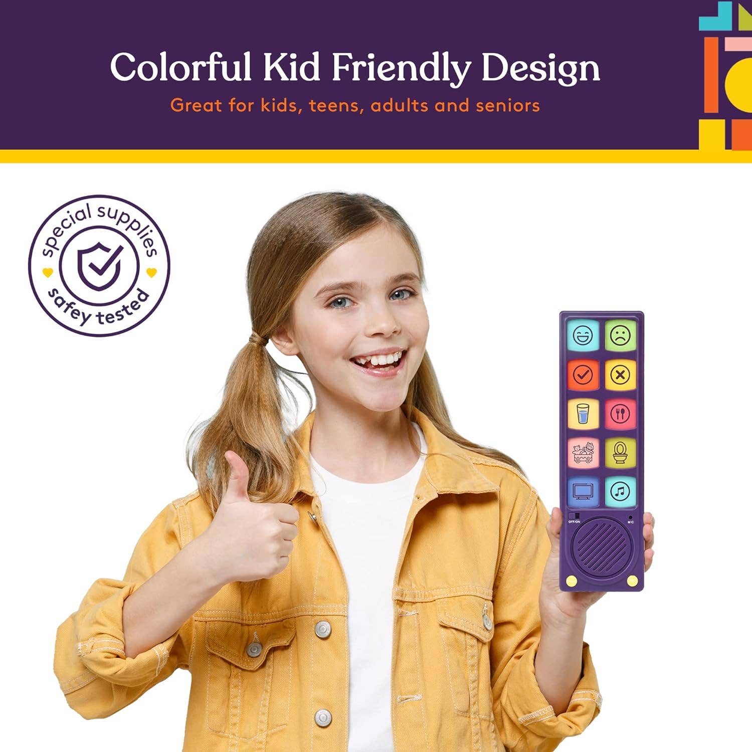 Special Supplies - Wholesale Electronic Toy - Kids & Baby - AAC Communication Device Speech Therapy, Talker Buddy Communication Device For Non Verbal Kids & Adults, Autism Talking Aids For Home, School Kids Communication Device W/Recording Option5