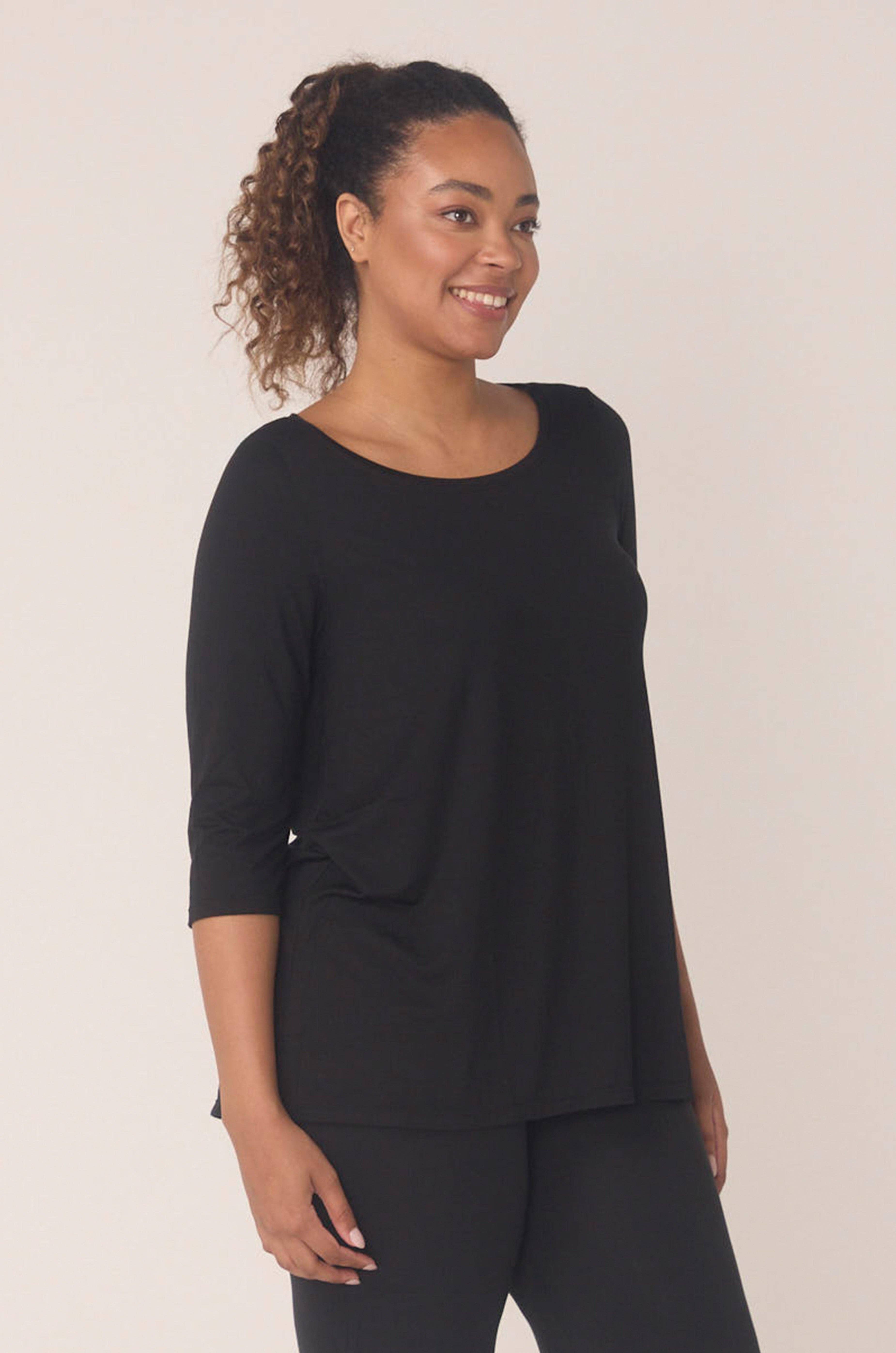 Bella Bodies Australia - Wholesale T-Shirt - Women's - BioLuxe™ Half Sleeve Swing T-Shirt10