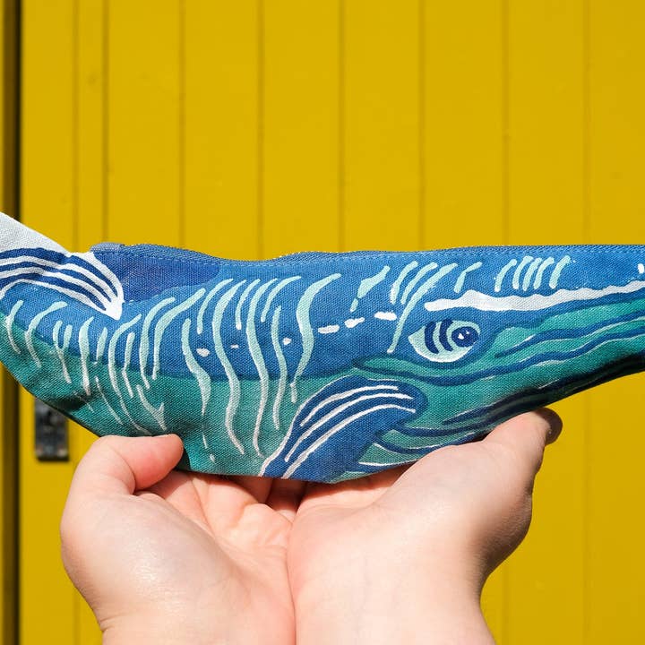 East End Press - Wholesale Pencil Case/Pouch - Whale Fabric Case17