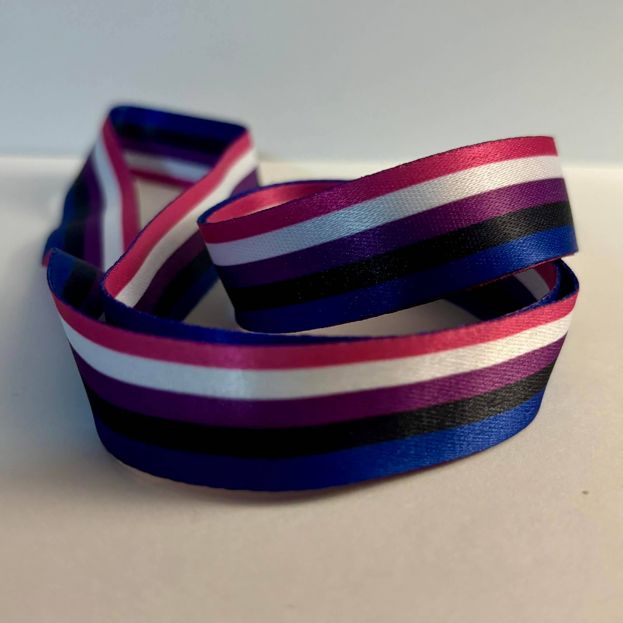 Own Your Pride - Wholesale Lanyard - Unisex - Pride Lanyards Double-faced LGBTQ+ Pride Flag Designs 9