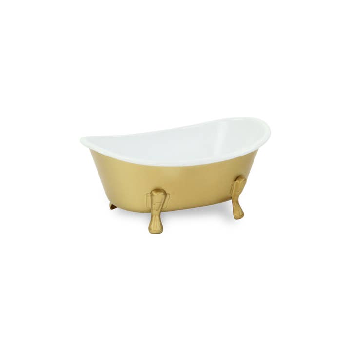 Cheungs Home Decor - Wholesale Bath Caddy - Lavande Metal Fleur-de-Lis Tub Decor - Gold8