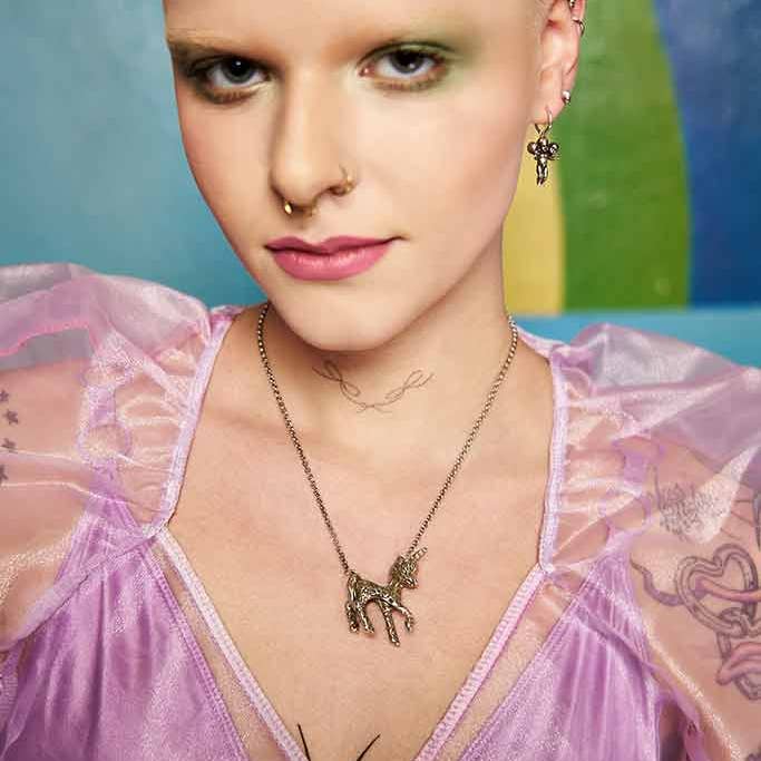 Anomaly Jewelry - Wholesale Pendant/Charm Necklace - Tattooed Unicorn Necklace3