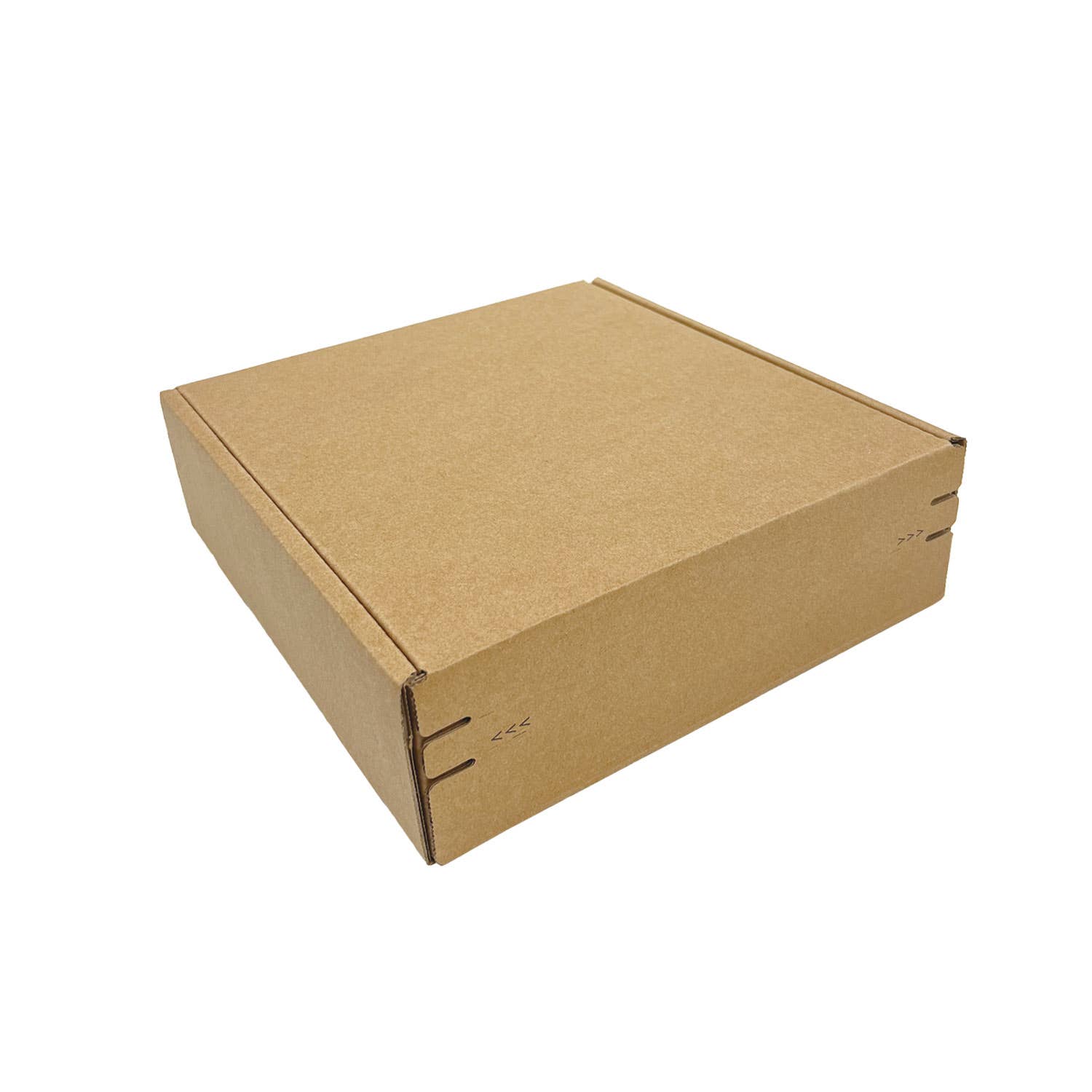 Kis Paper - Wholesale Gift Box - 40pcs 10"x10"x2" Kraft Corrugated Paper Mailer Boxes1