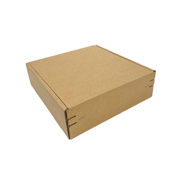 Kis Paper - Wholesale Gift Box - 40pcs 10"x10"x2" Kraft Corrugated Paper Mailer Boxes1