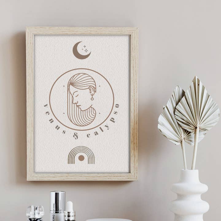 Impressão artística de Vênus e Calypso por atacado de Terra Soleil