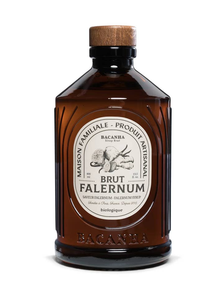 Raw Falernum Syrup - Organic - 13.5 fl oz. for wholesale by Bacanha USA