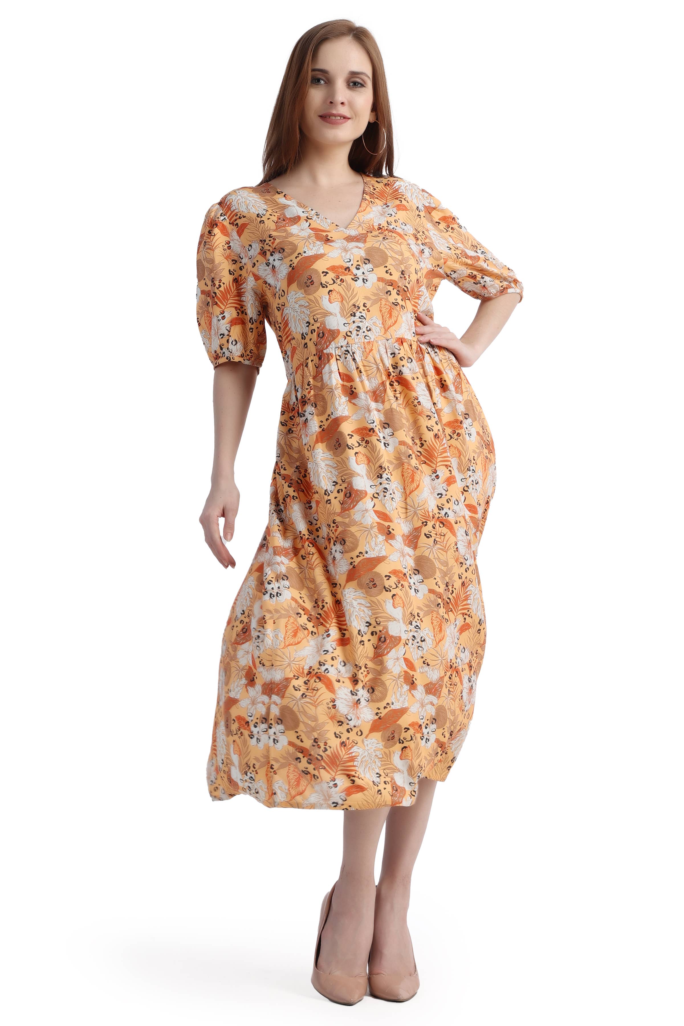 NRVNA MODE - Wholesale Dress - Women's - Riley Midi Dress