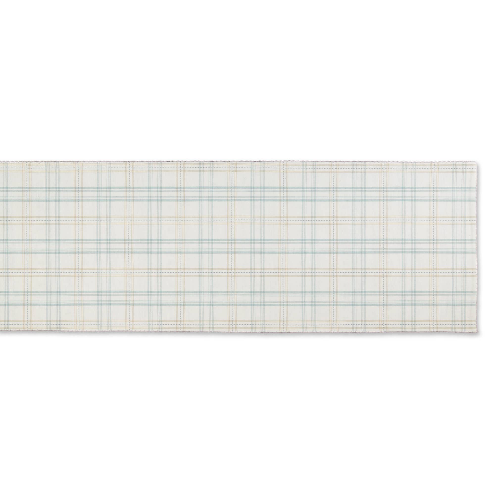 Design Imports – Großhandel Tischläufer – Cottontail Garden Plaid Tischläufer1
