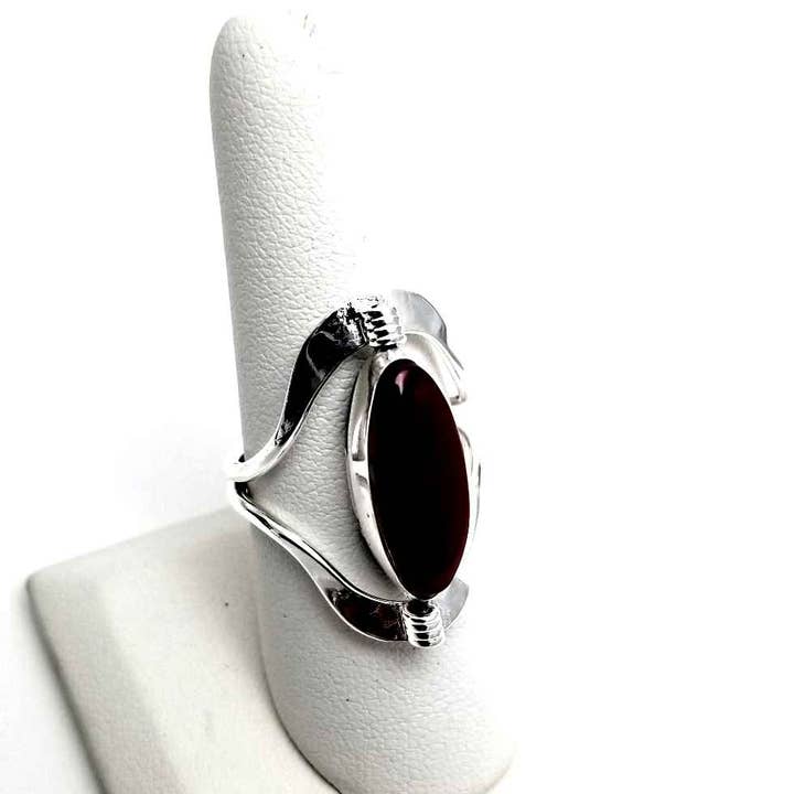 Costello International - Wholesale Cocktail/Statement Ring - Flip Large Semi-Precious Stone Inlaid Rings29