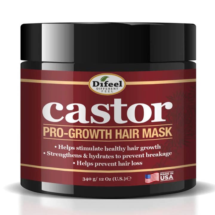 Difeel Castor Pro Growth Hair Mask, 12 Oz. for wholesale by KT Supply