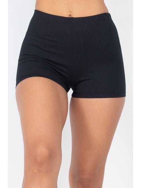 Vanilla Monkey - Wholesale Athletic Shorts - Women's - Basic Solid Biker Shorts14