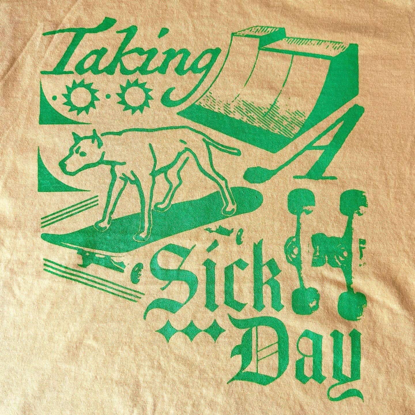 Freddy Tyler Paul – wholesale Screen printed t-shirt – unisex – 'Sick Day’ Top0
