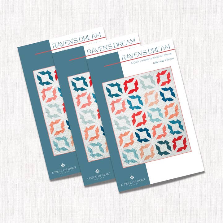 Raven's Dream | Paper Quilt Pattern for wholesale by A Piece of Quiet Quilts